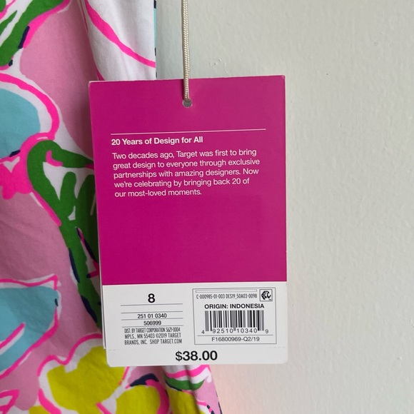 LILLY for Target Anniversary shift dress, size 8 NWT - Picture 2 of 4